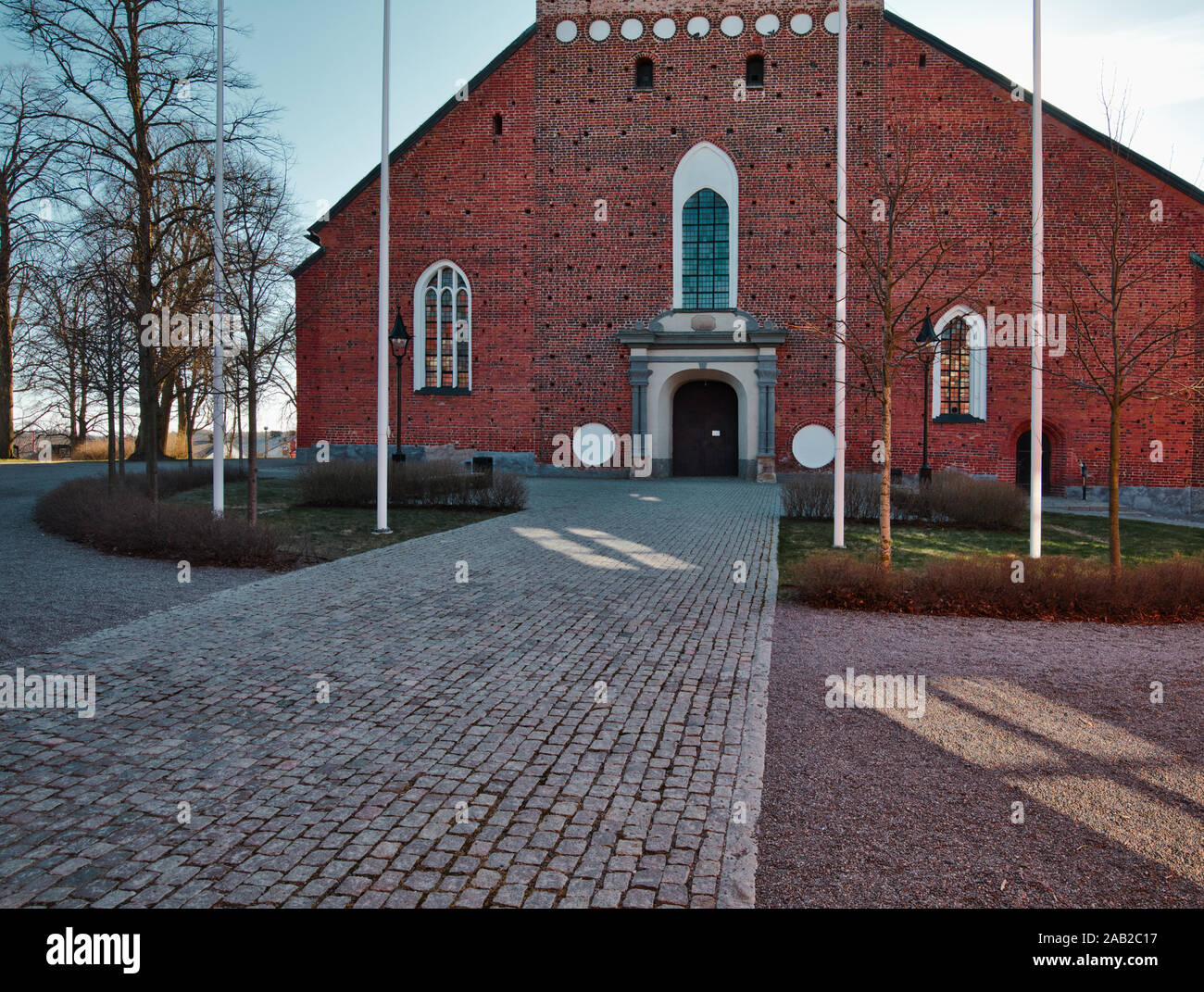 Strangnas Kathedrale (strangnas Domkyrka), Strangnas, sodermanland County, Schweden Stockfoto
