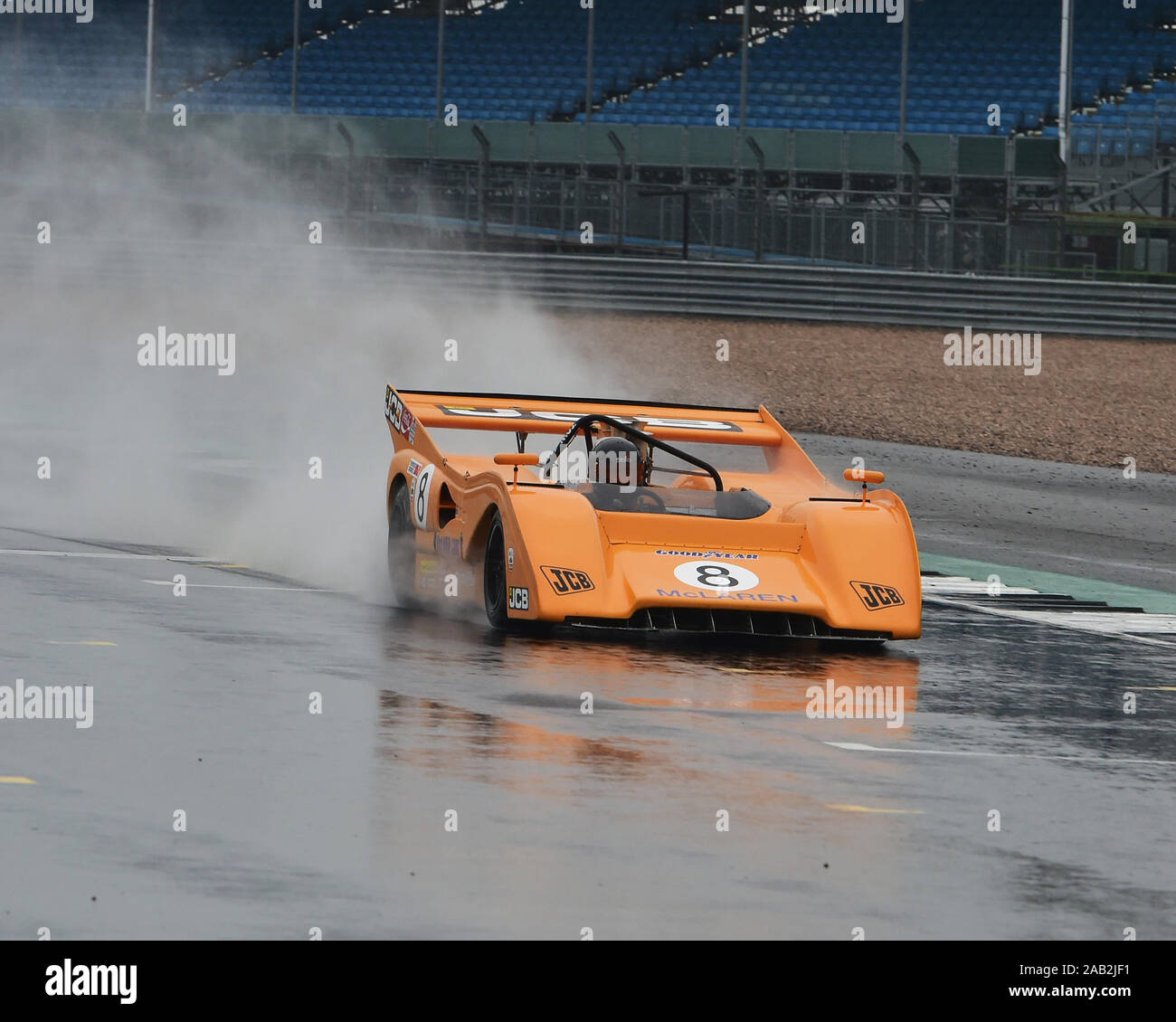 Dean Vorwärts, McLaren M8F, HSCC Thundersports, Sprint Rennen, Rennen, Silverstone Classic, Juli 2019, Silverstone, Northamptonshire, England, ci Stockfoto