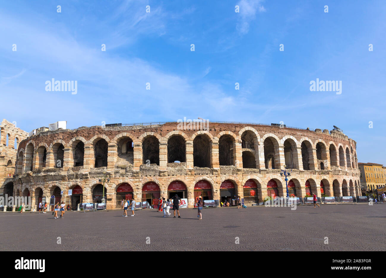 Arena, Verona Stockfoto