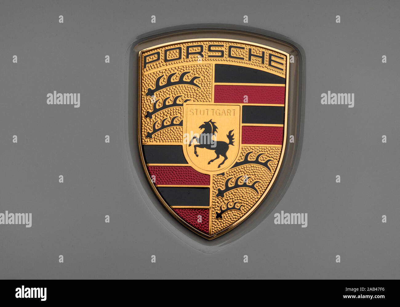 Porsche Carrier 911 Logo Stockfoto