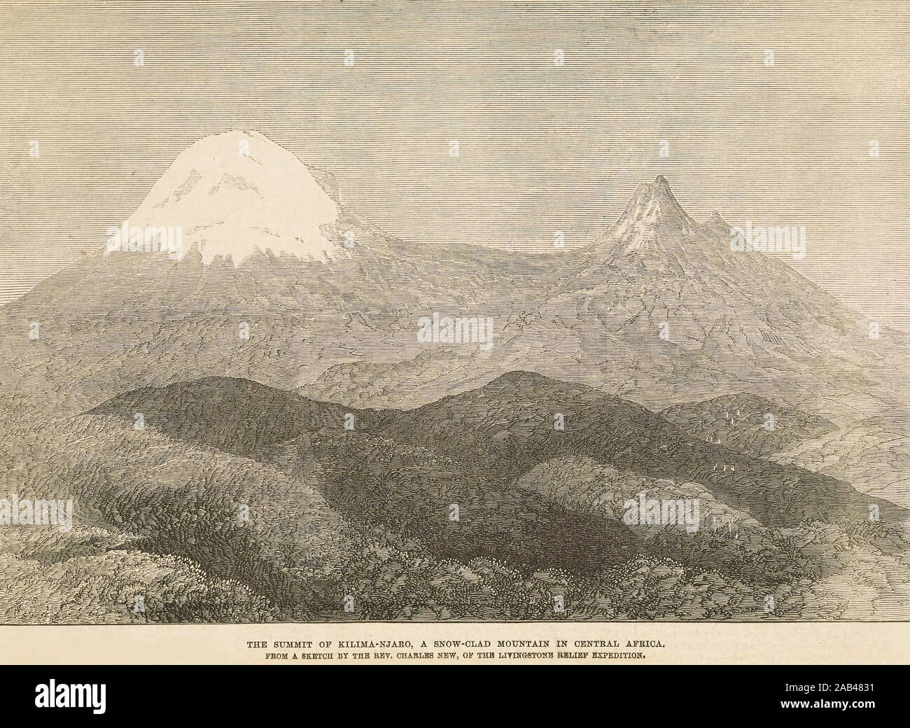 Gipfel Des Kilimandscharo 4 Buchstaben Ludwig purtscheller -Fotos und -Bildmaterial in hoher Auflösung – Alamy