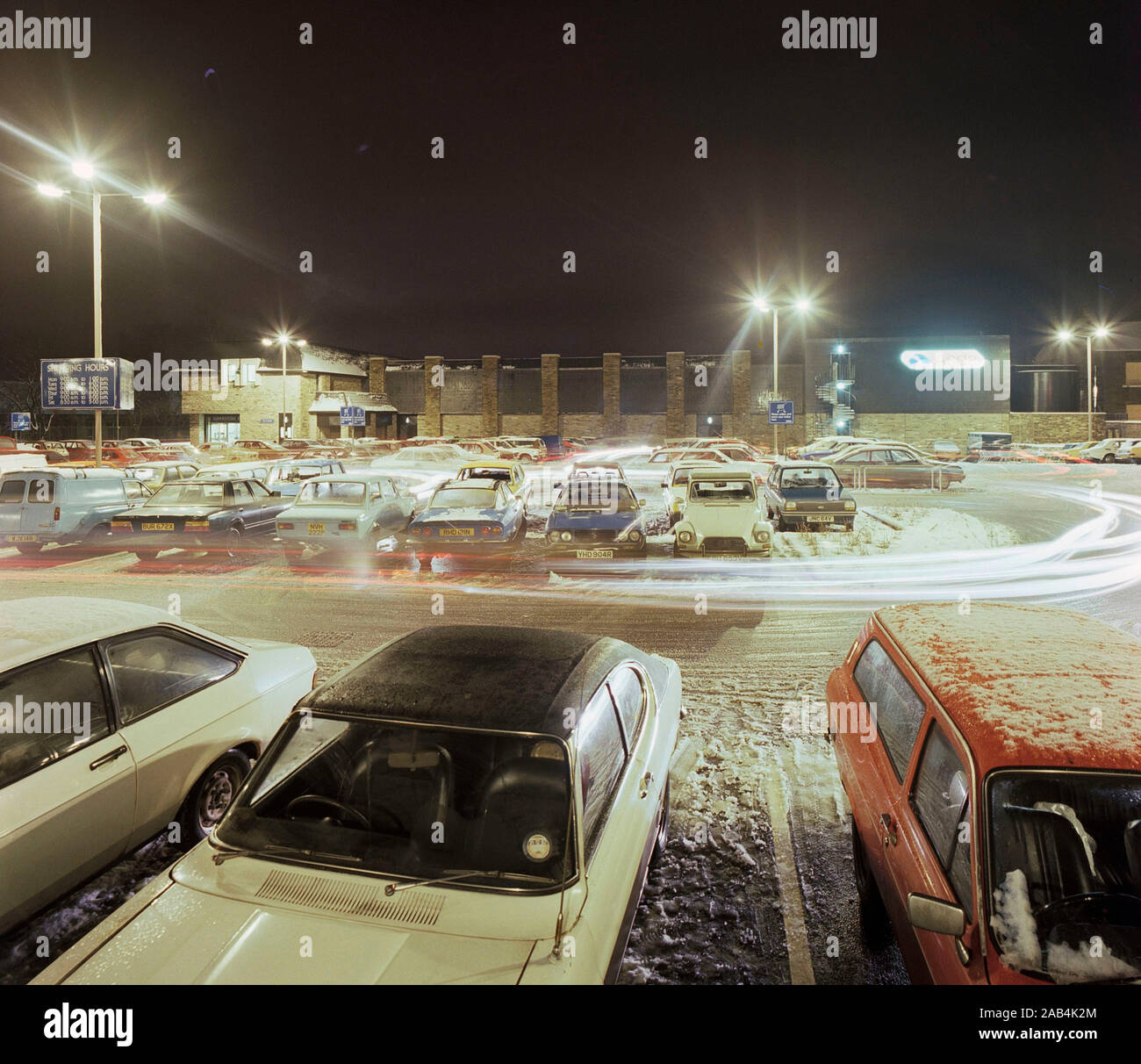Die Asda Stores in Halifax, West Yorkshire, 1982, Northern England, Großbritannien Stockfoto