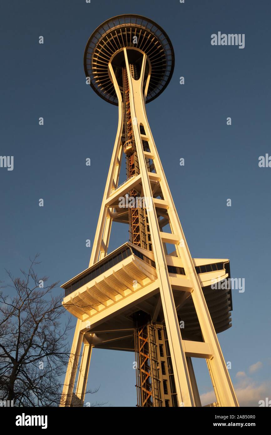 Die Space Needle in Seattle, Washington, USA. Stockfoto