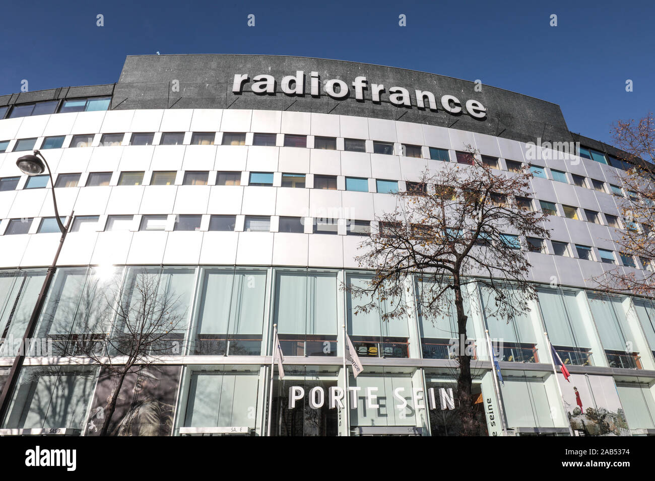 MAISON DE LA RADIO, PARIS Stockfoto