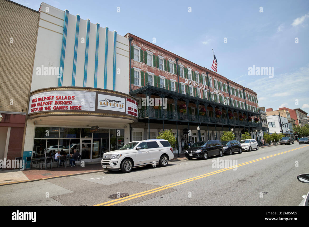 Savannah taphouse in der ehemaligen avon Theater und Marshall House