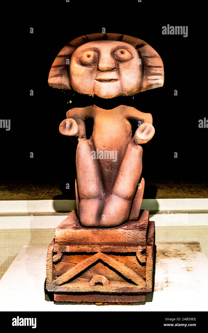 Taino indigenen Idol in Punta Cana, Dominikanische Republik. Stockfoto
