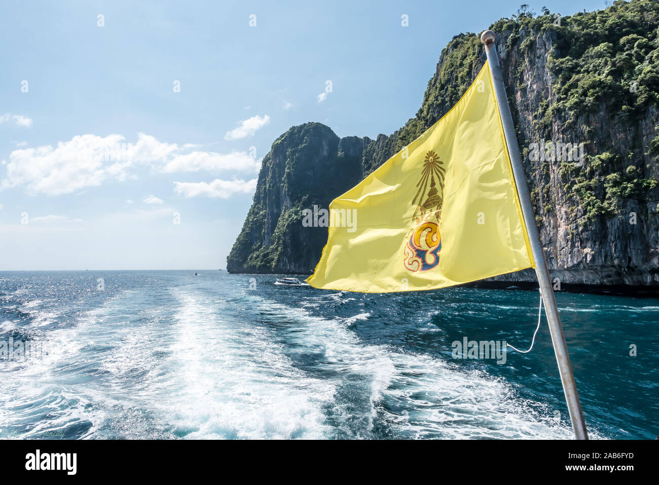 Wunderschöne Landschaften von Phuket, Thailand. Phuket ist eine der südlichen Provinzen Thailands Es besteht aus der Insel Phuket, das Land der großen Stockfoto