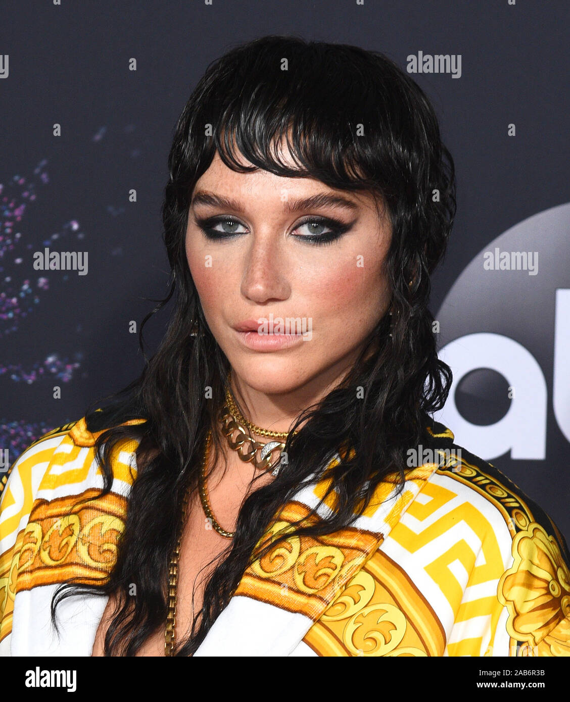 LOS ANGELES, Ca - 24. NOVEMBER: Kesha besucht die 2019 American Music Awards bei Microsoft Theater am 24 November, 2019 in Los Angeles, Kalifornien. Foto: imageSPACE/MediaPunch Stockfoto