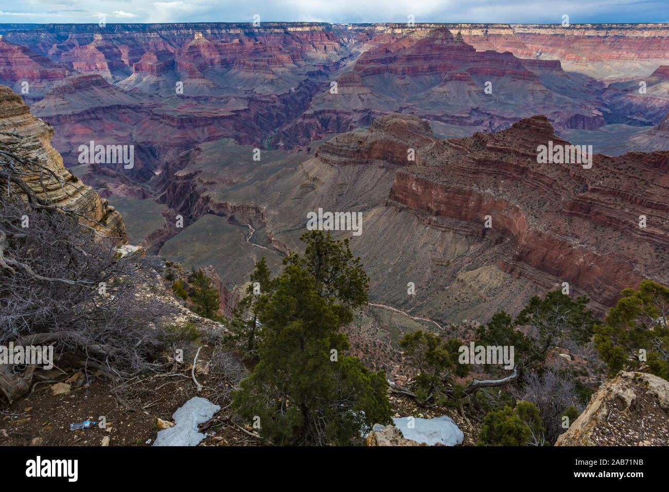 Der Grand Canyon im nördlichen Arizona Stockfoto