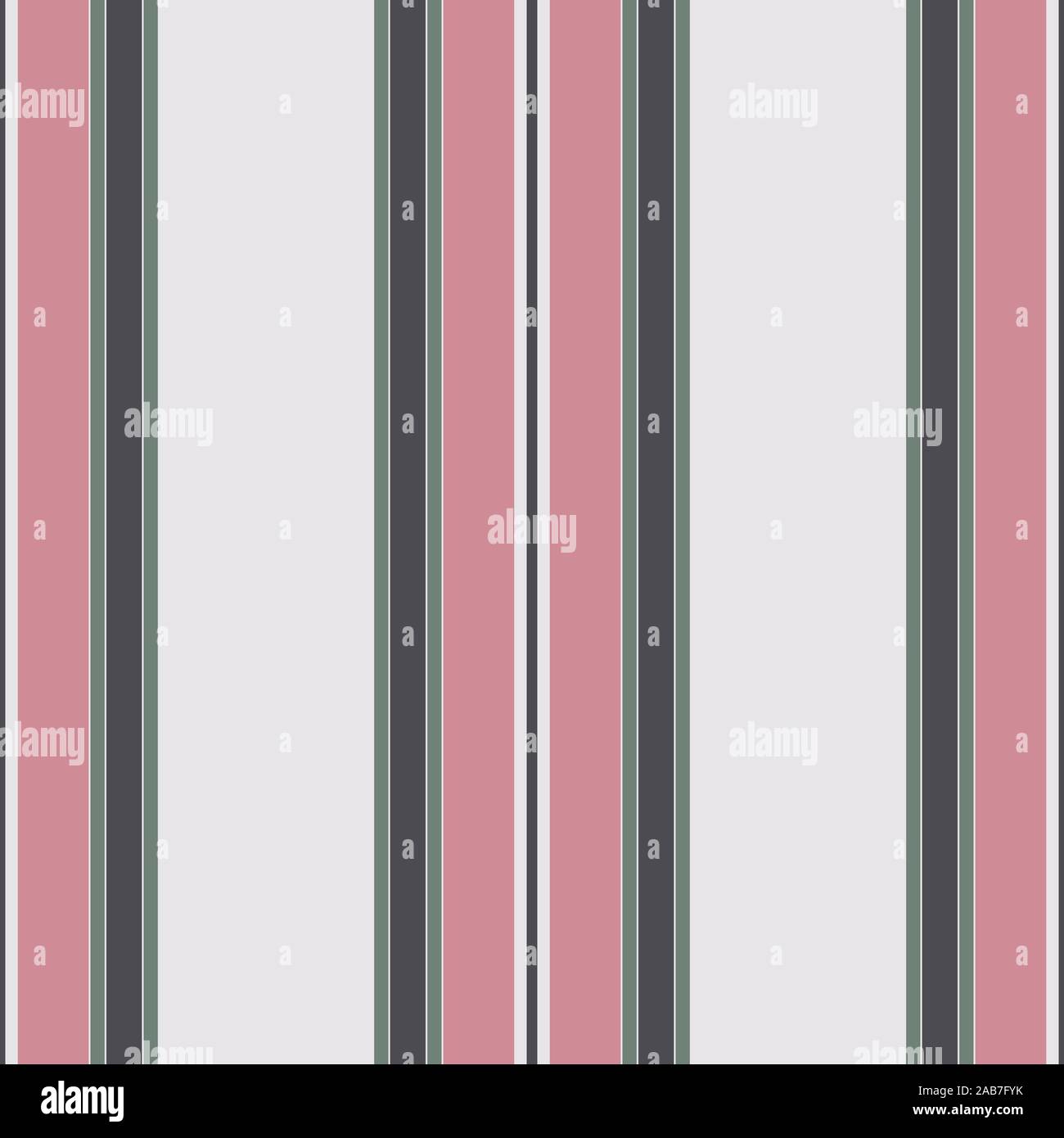 Stripe nahtlose Muster mit bunten Farben parallele Streifen. Vector Illustration.EPS 10. Stock Vektor