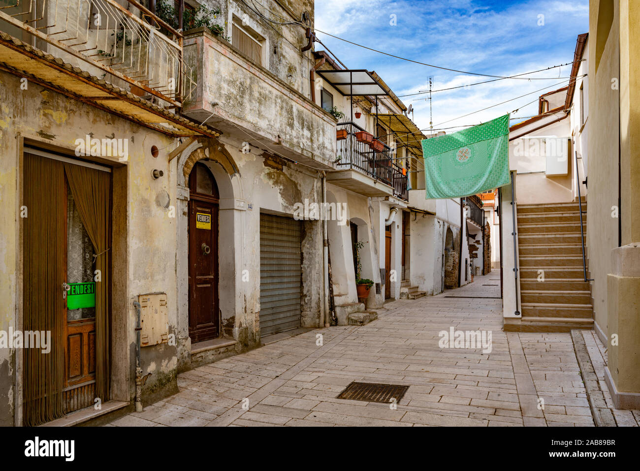 Portocannone, ein Dorf der Arbëreshë Kultur in Molise Stockfoto