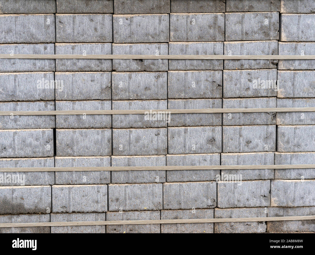 Schönen bau Hintergrund. Platte der Pflastersteine. Stockfoto