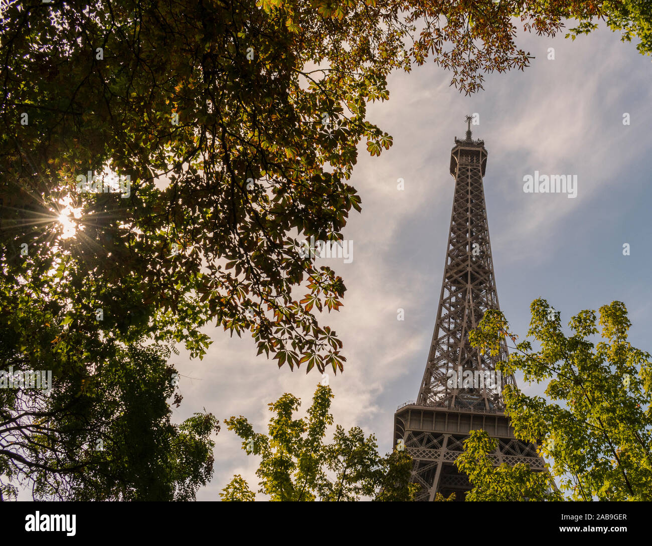 Eiffelturm, Paris, Frankreich Stockfoto