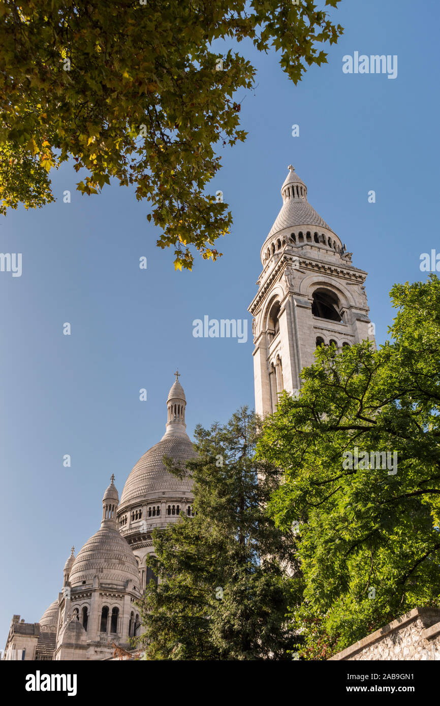Sacre Coeur, Montmatre, Paris, Frankreich Stockfoto