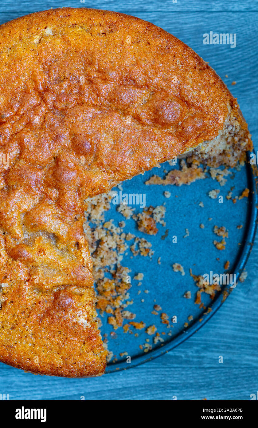 Walnuss Kuchen Stockfoto