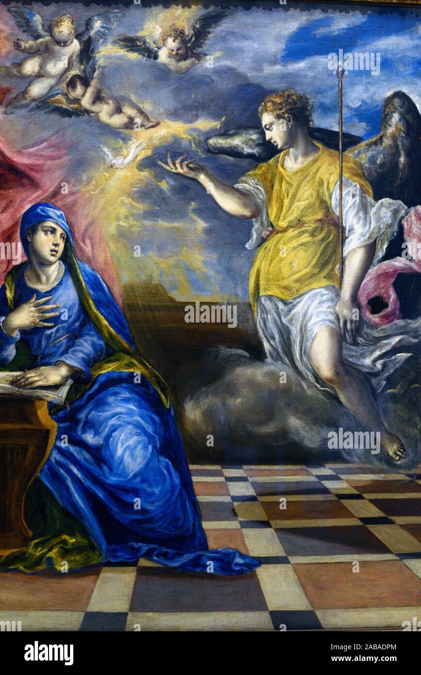 El greco domenikos theotokopoulos Fotos und Bildmaterial in hoher