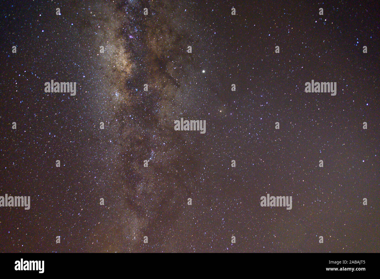 Milkyway auf Vilamendhoo, Malediven Stockfoto