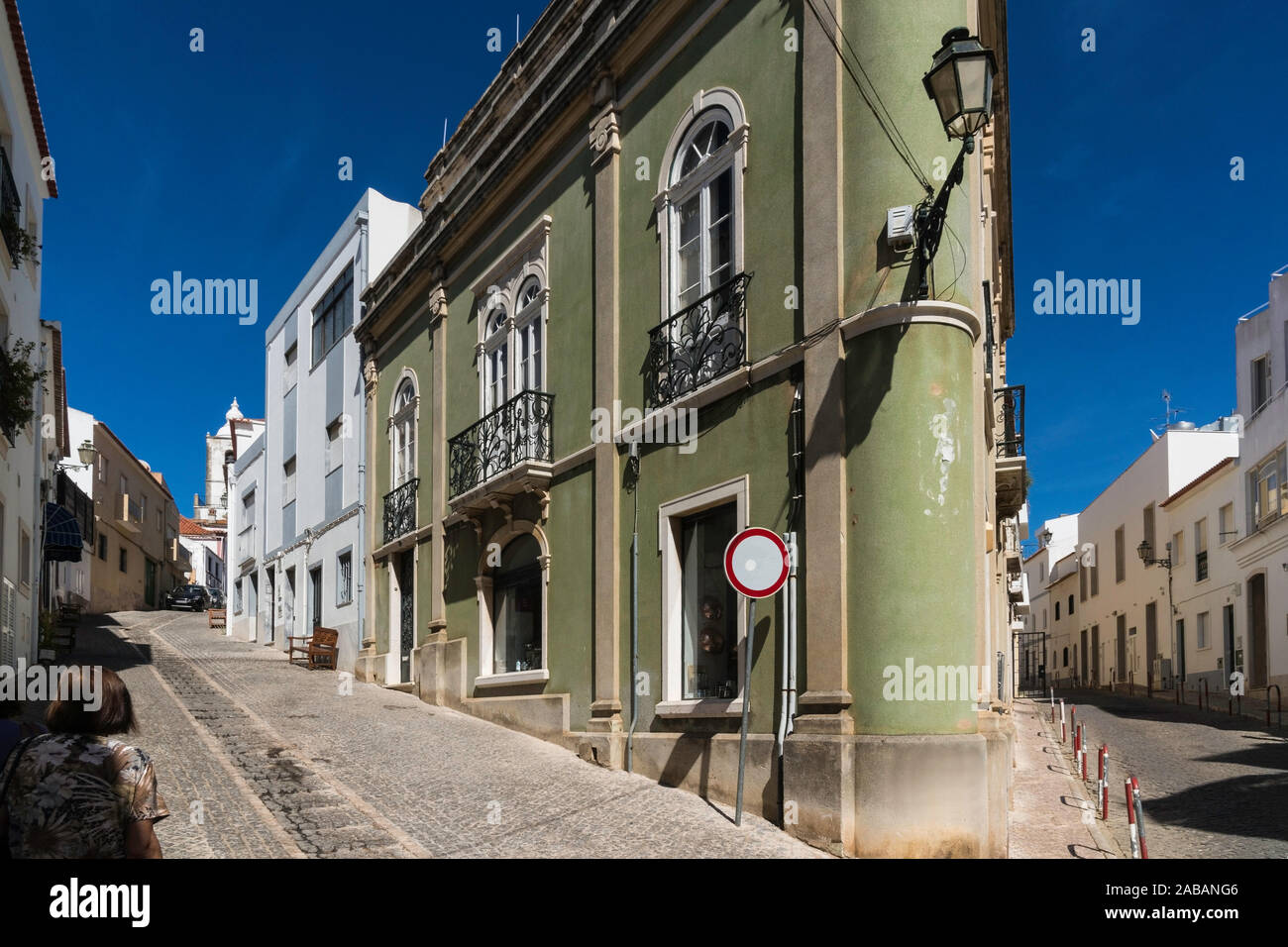 Lagos ist eine Gemeinde in der Algarve, im Süden Portugals. Stockfoto