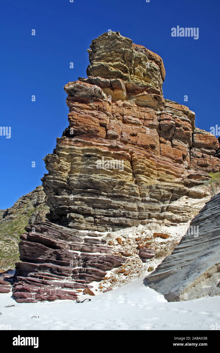 Kap der Guten Hoffnung, Felsformation Stockfoto