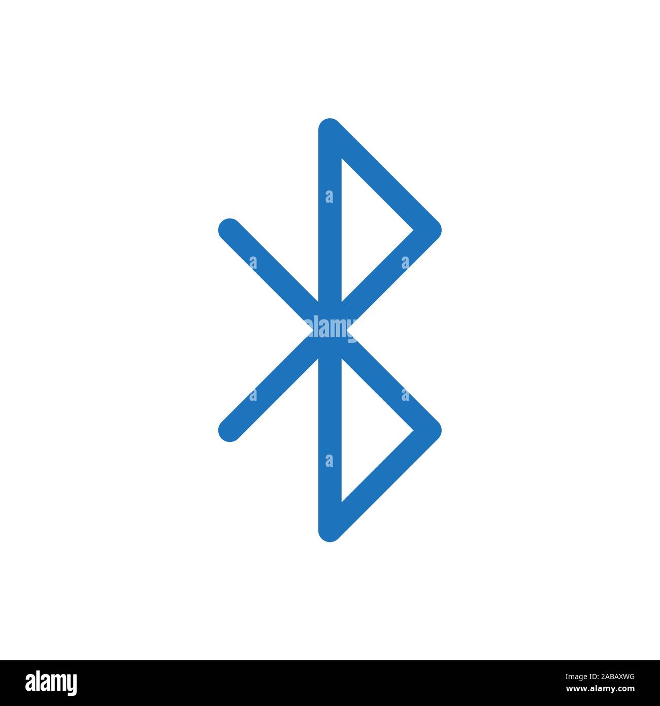 Bluetooth Symbol Vektor Stock Vektor