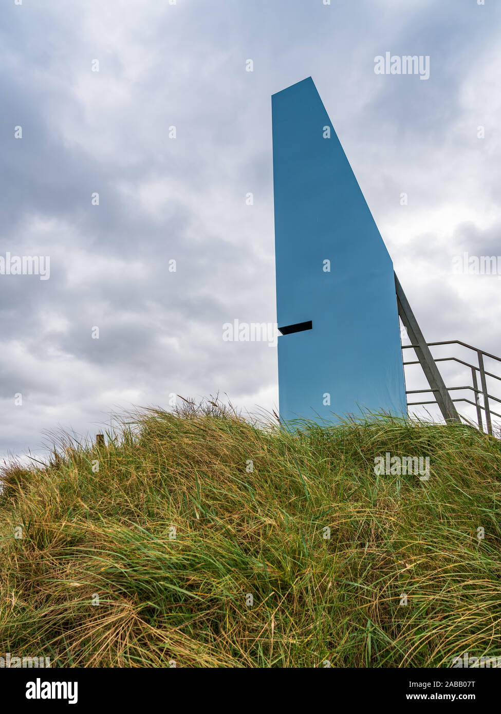 Kapelle sechs Sümpfe, Lincolnshire, England, Großbritannien - 27 April, 2019: Der Sound Turm, Teil der Strukturen auf der Kante Stockfoto