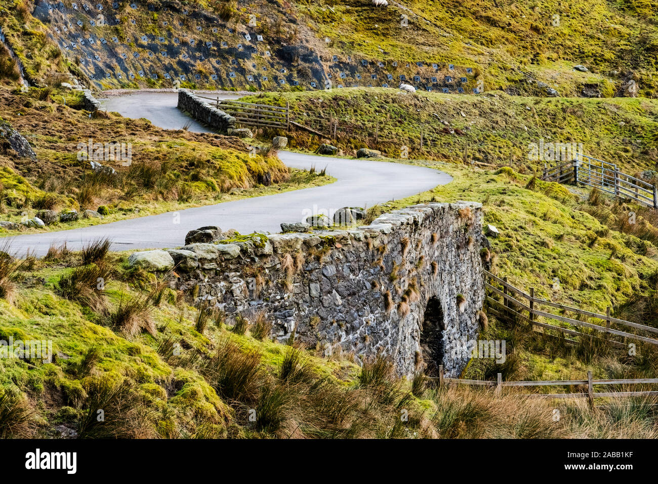 Besuch in Ruhe und dankbar in Argyll und Bute, ehemaliger Standort der Hill Climb Rennen sein. Stockfoto