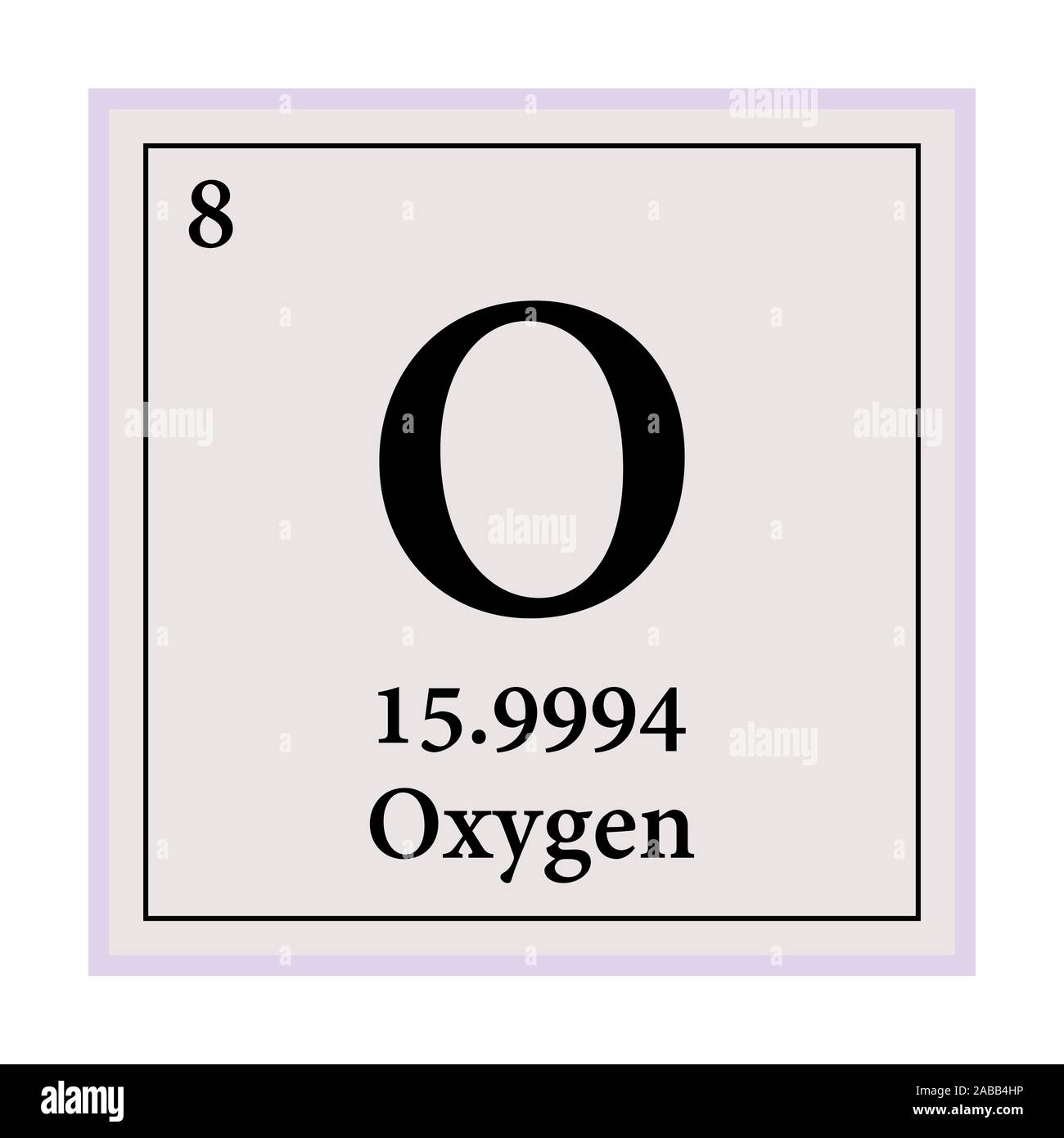 Sauerstoff Element Tank Top - Wissenschafts Shirt Mit Periodensystem Design