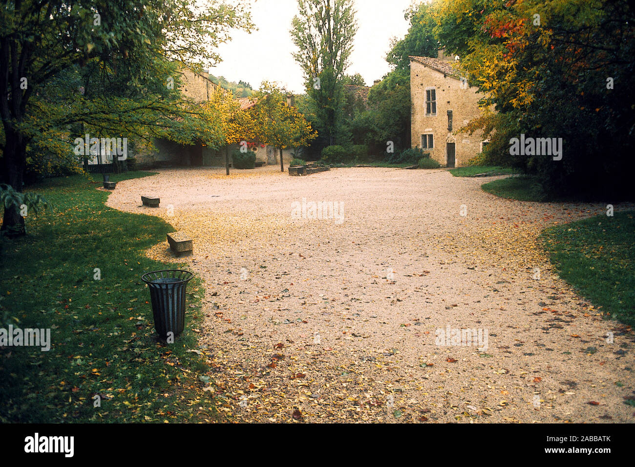 Domrémy-la-Pucelle. Geburtsort von Jeanne d'Arc. Stockfoto