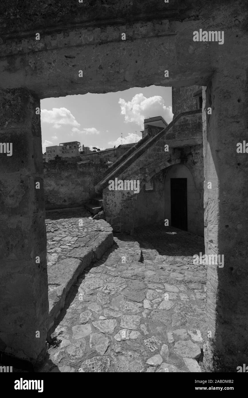 Matera Süditalien Stockfoto