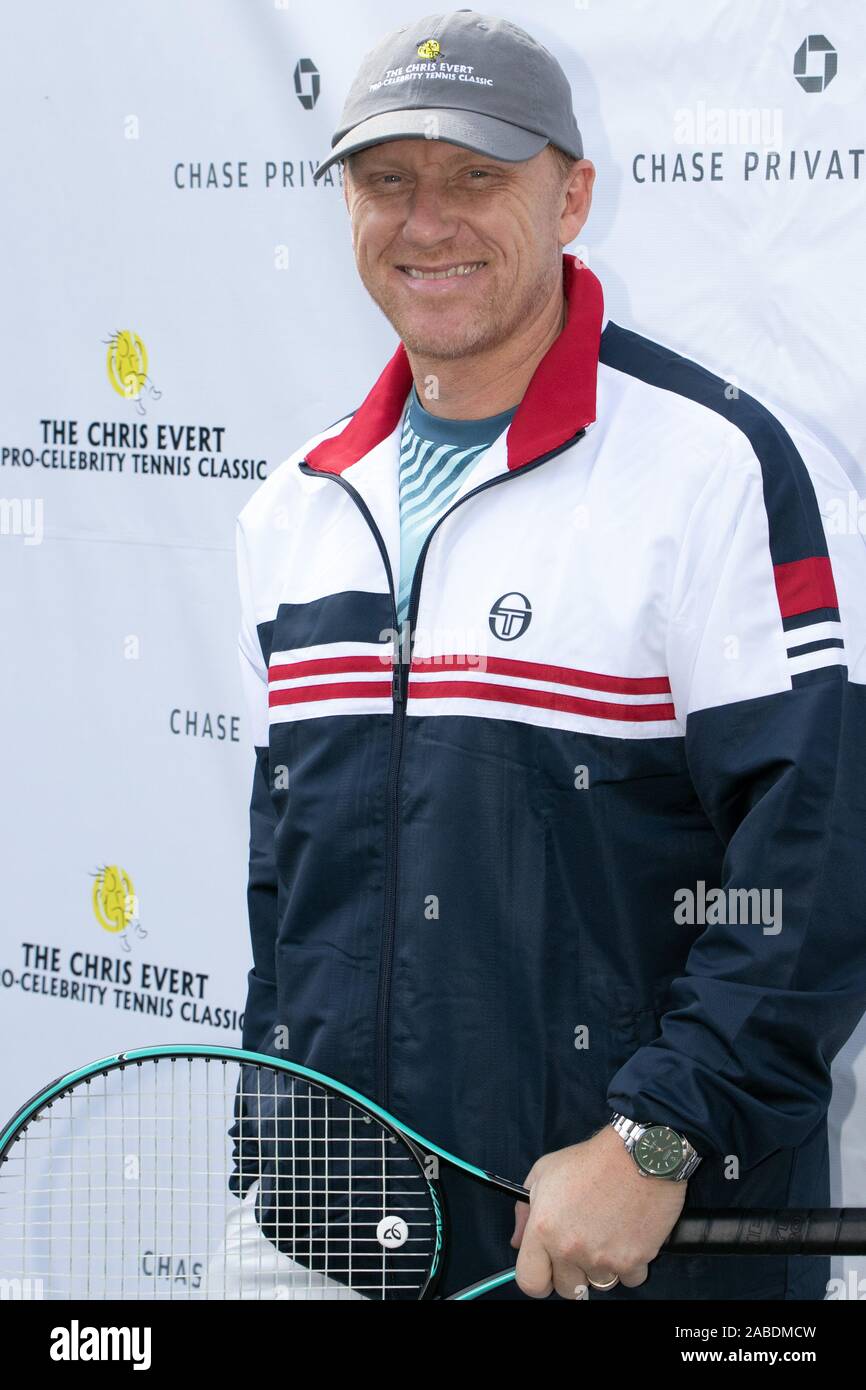 Kevin McKidd ankommen für die Chris Evert Pro Berühmtheit Tennis Classic in Boca Raton Resort und Spa am 22. November 2019, in Boca Raton, FL Stockfoto