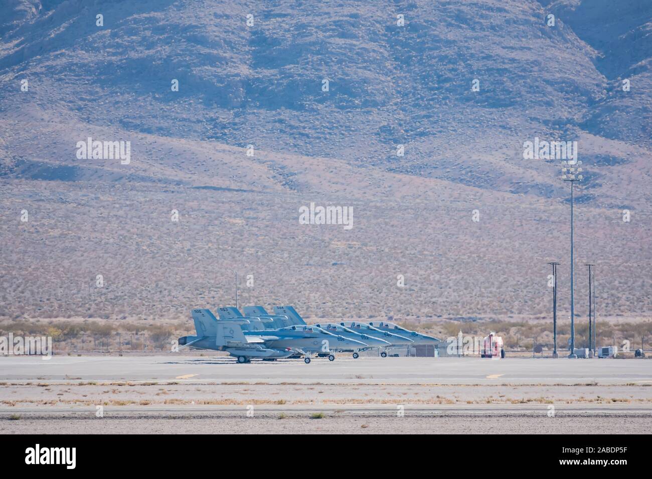 Las Vegas, Nov. 17: USAF Air Show in Nellis Air Force Base am 17.November, 2019 in Las Vegas, Nevada Stockfoto