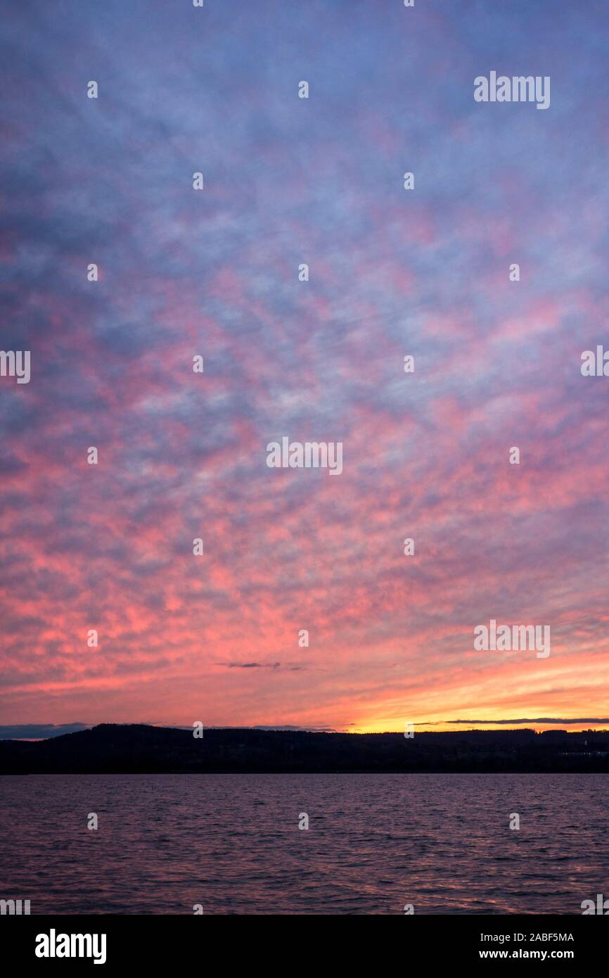 Ammersee, Oberbayern, Deutschland Stockfoto