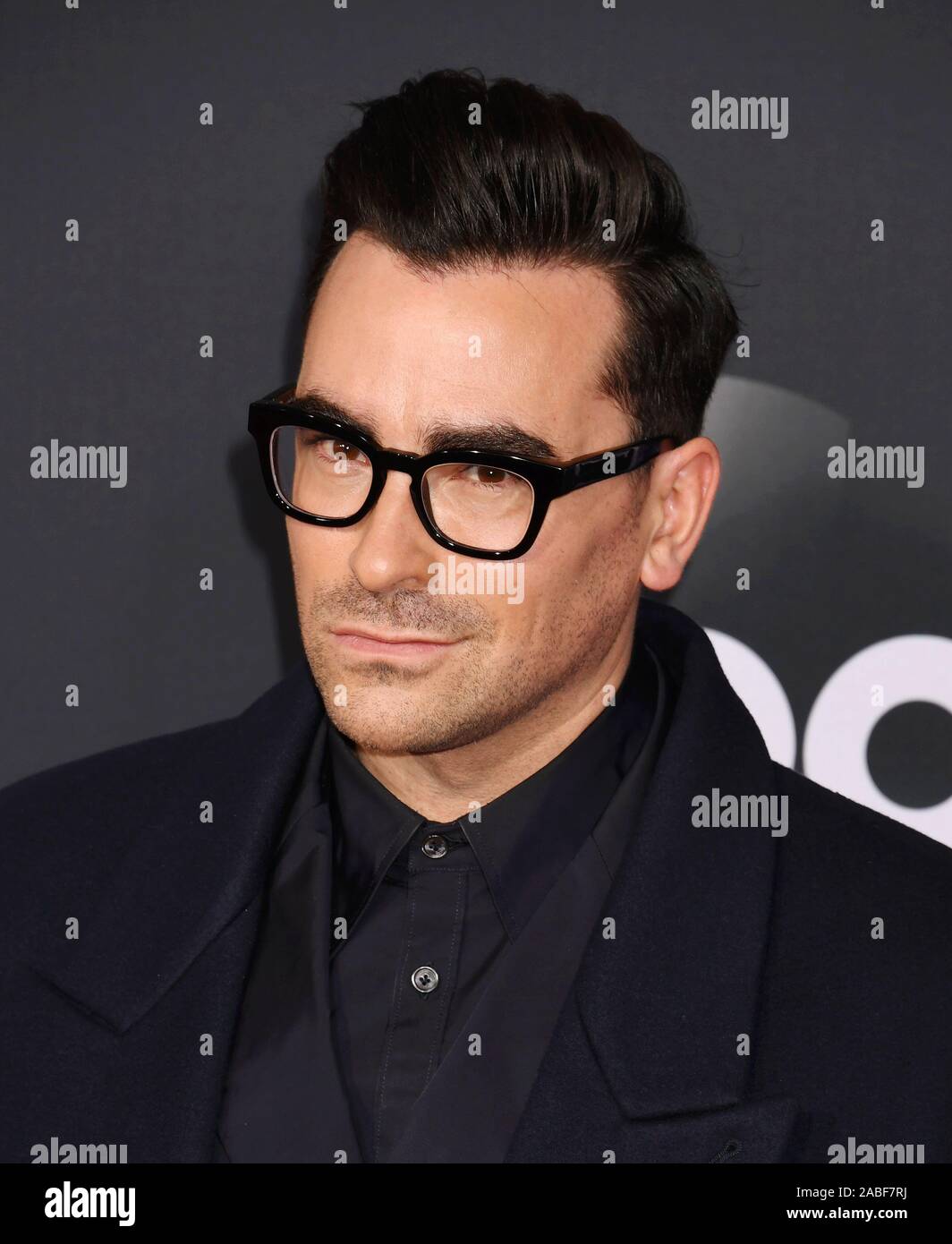 LOS ANGELES, Ca - 24. NOVEMBER: Daniel Levy nimmt an den 2019 American Music Awards bei Microsoft Theater am 24 November, 2019 in Los Angeles, Kalifornien. Stockfoto