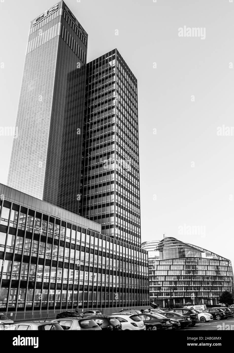 CIS-Gebäude Stockfoto