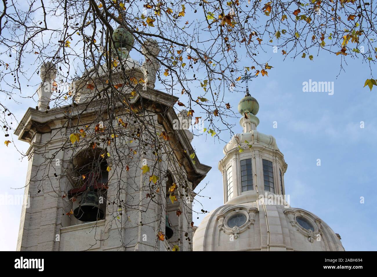 Igreja da Memoria Lissabon, Portugal Stockfoto