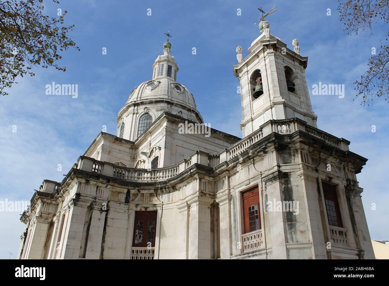 Igreja da Memoria Lissabon, Portugal Stockfoto