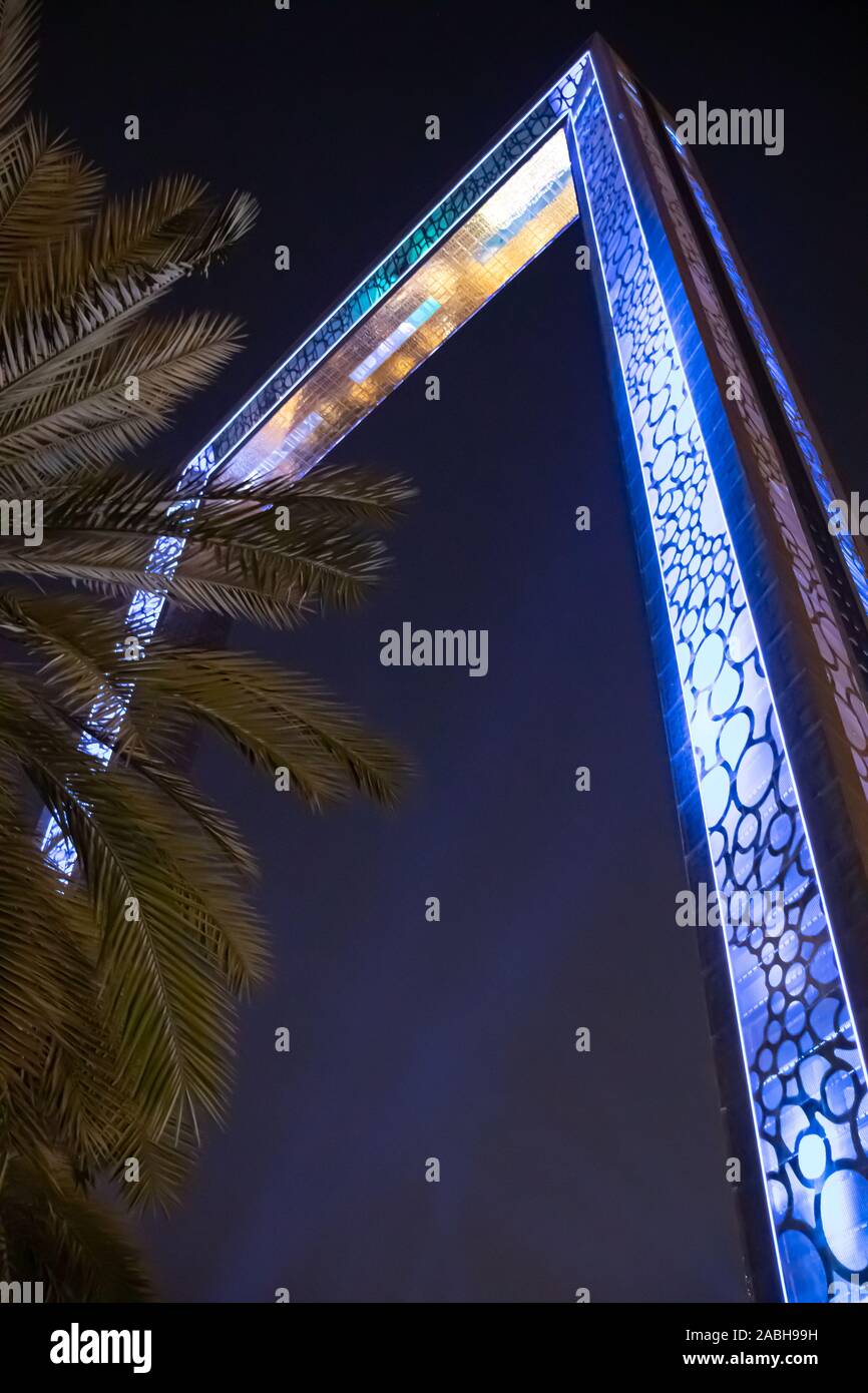 Küste Sonnenuntergang arabischen Golf Stockfoto