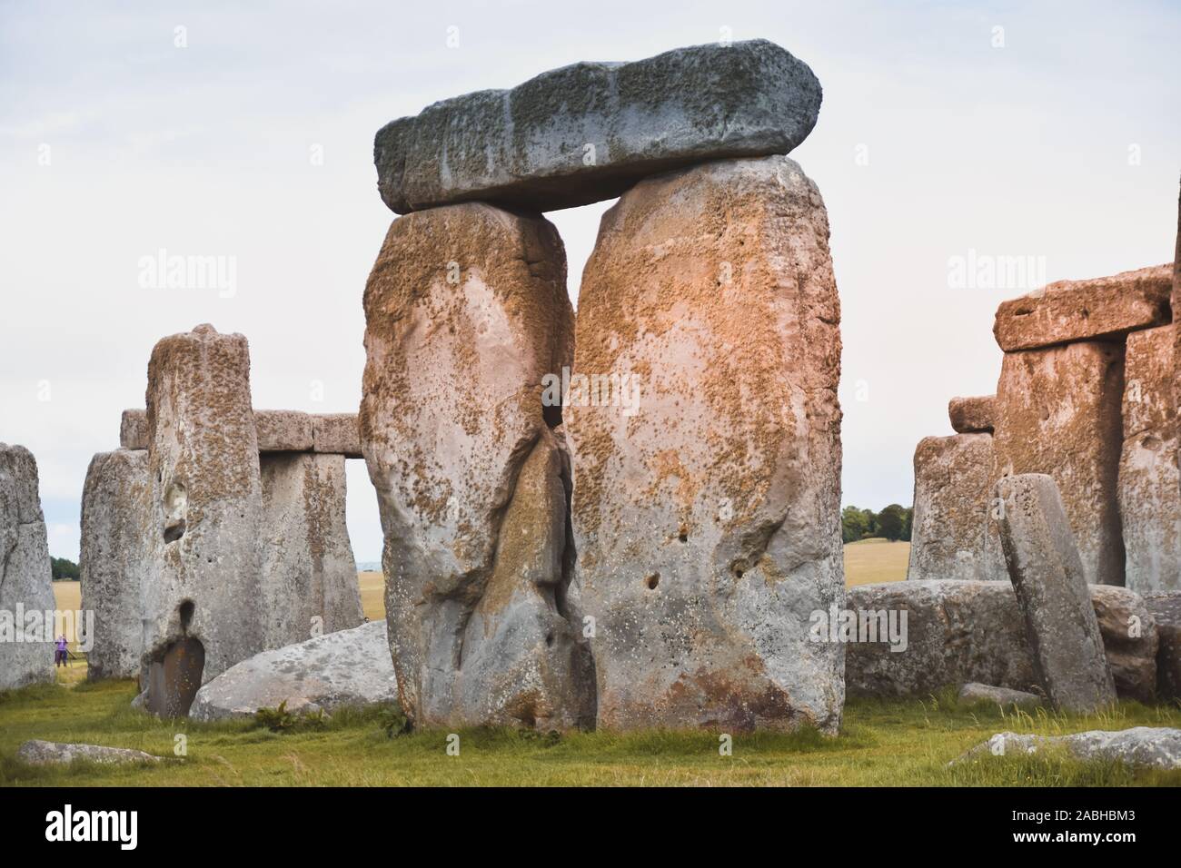Farbtöne von Stonehenge Stockfoto
