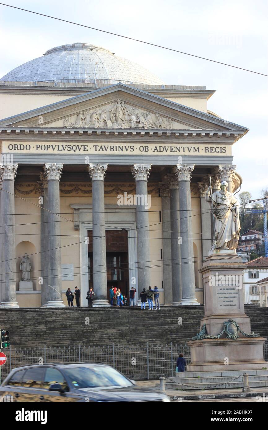 Gran Madre di Dio, Turin, Italien Stockfoto