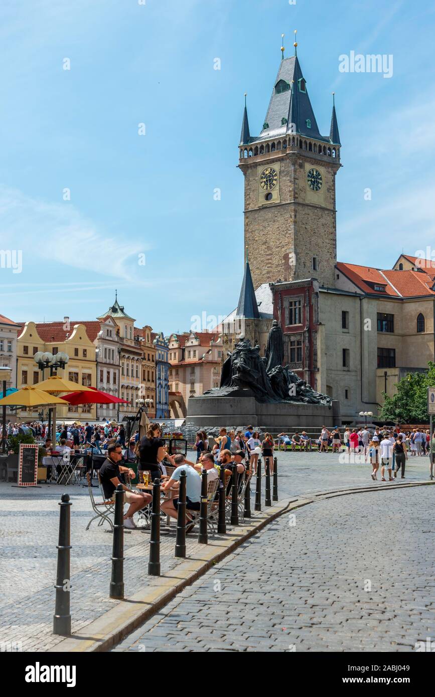 Altes Rathaus, Altstadt, Prag, Böhmen, Tschechien Stockfoto