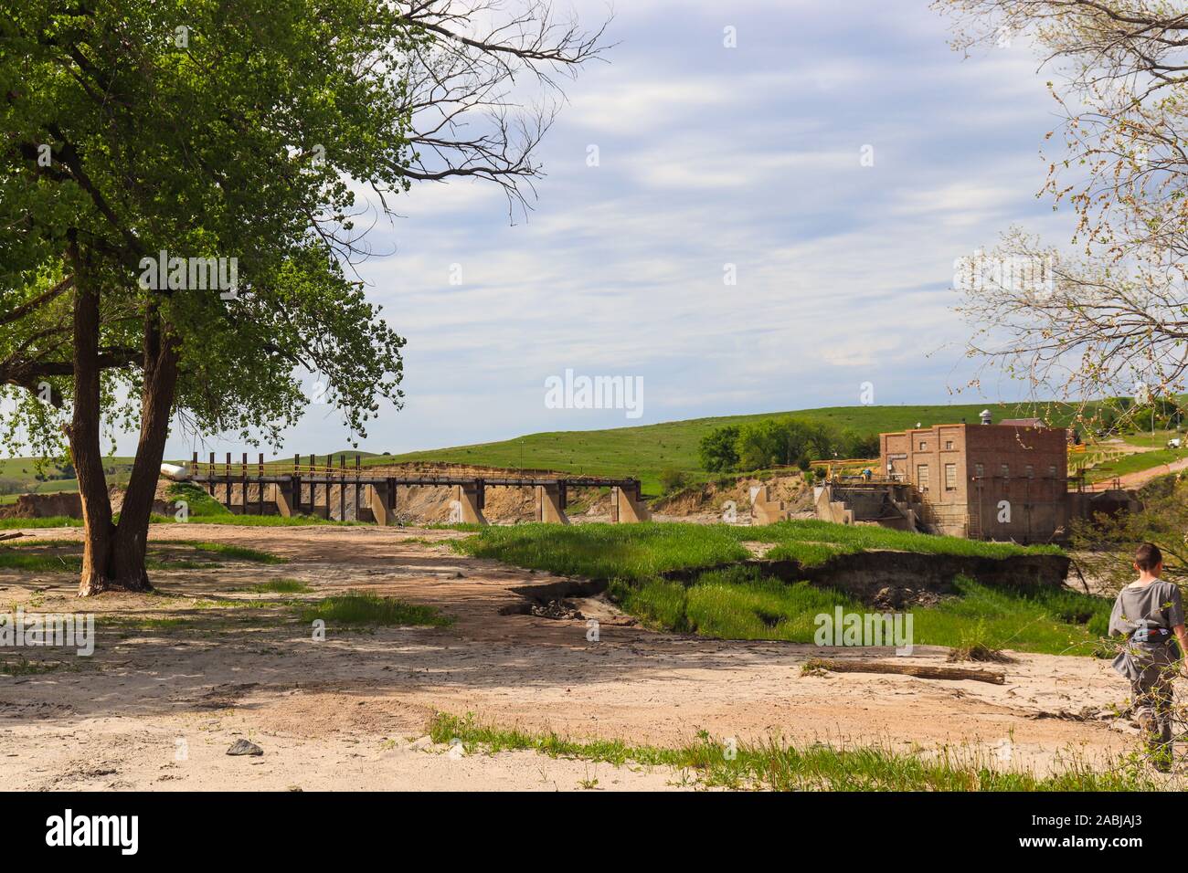 Spencer Dam Landstraße 281 Stockfoto