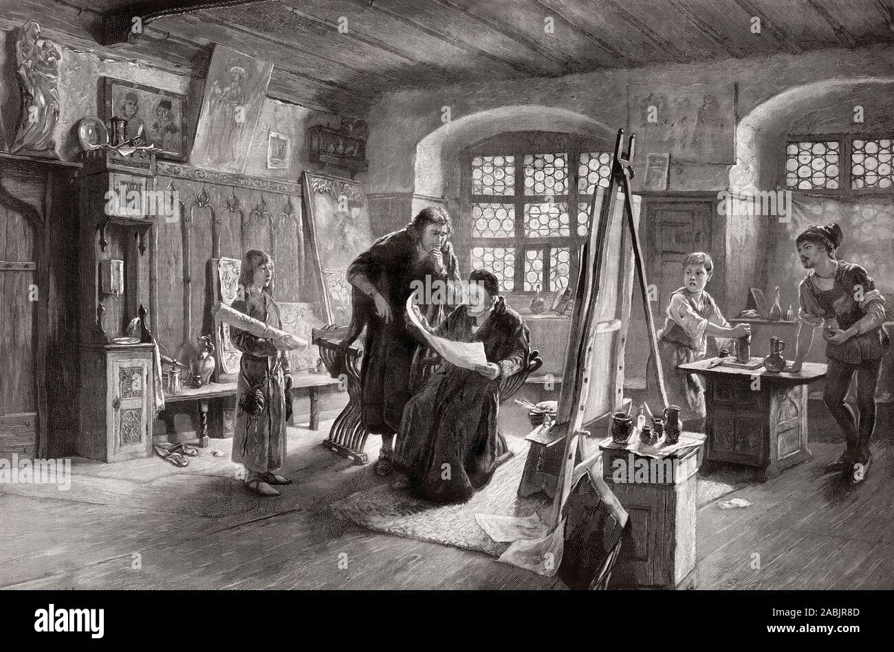 Deutscher Maler 16 Jahrhundert 7 Buchstaben Michael 1434 1519 -Fotos und -Bildmaterial in hoher Auflösung – Alamy