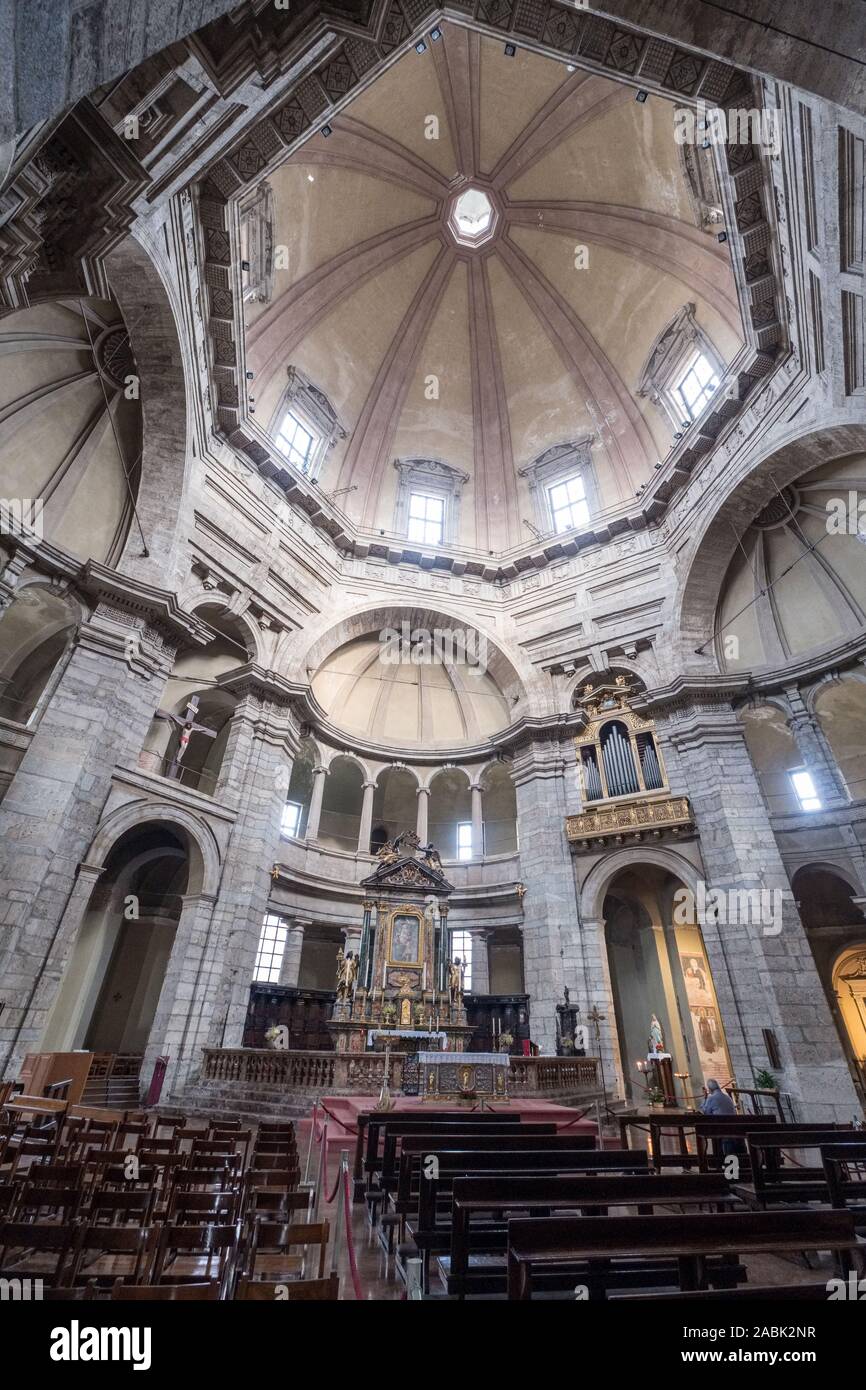 Italien, Mailand: Basilika von San Lorenzo Maggiore, die Basilika von St. Lawrence Stockfoto