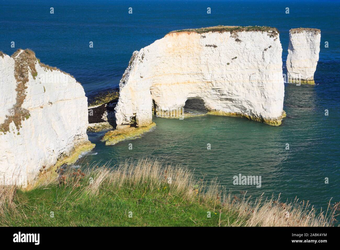 Jurassic Coast. Ein Weltkulturerbe an der englischen Kanalküste im Süden von England. Großbritannien Stockfoto