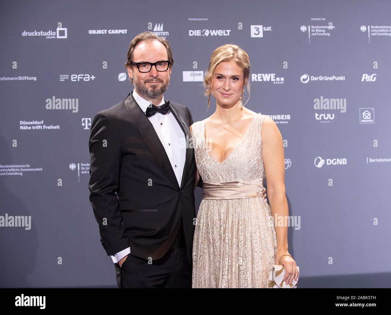 Lea Marlen WOITACK (Schauspielerin) mit Marco Voigt. Präsentation des