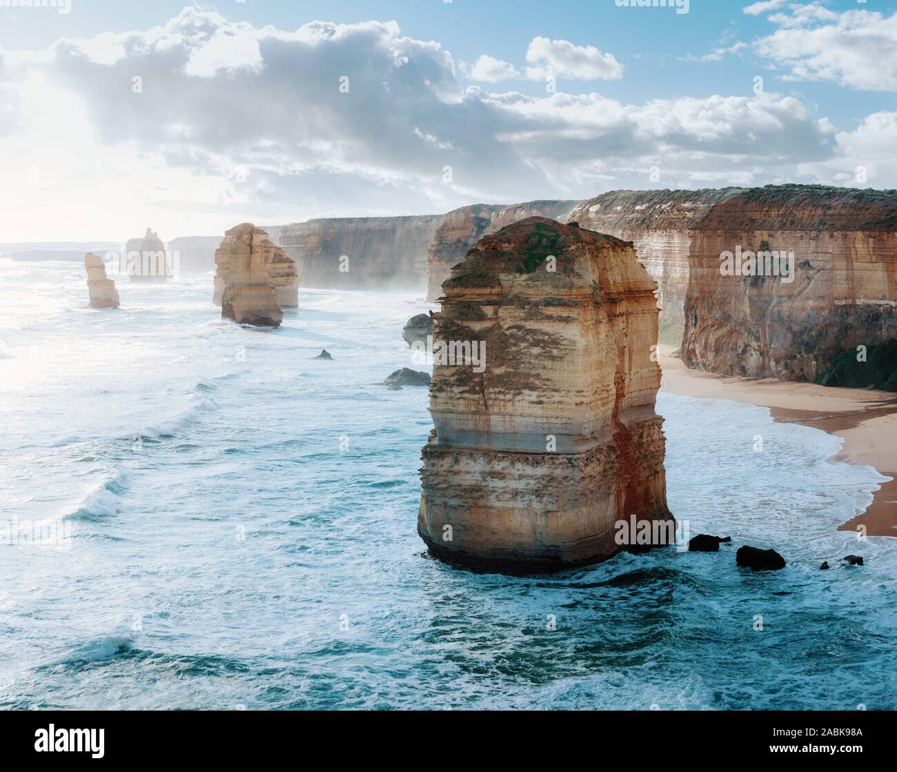 Zwölf Apostel, Great Ocean Road National Park, Victoria, Australien Stockfoto