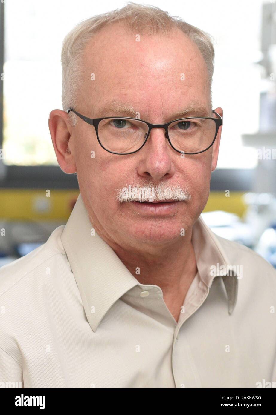 Prof. Dr. Ulrich Hartl, Direktor am Max-Planck-Institut für Biochemie in Martinsried und Leiter der Abteilung Zelluläre Biochemie. [Automatisierte Übersetzung] Stockfoto