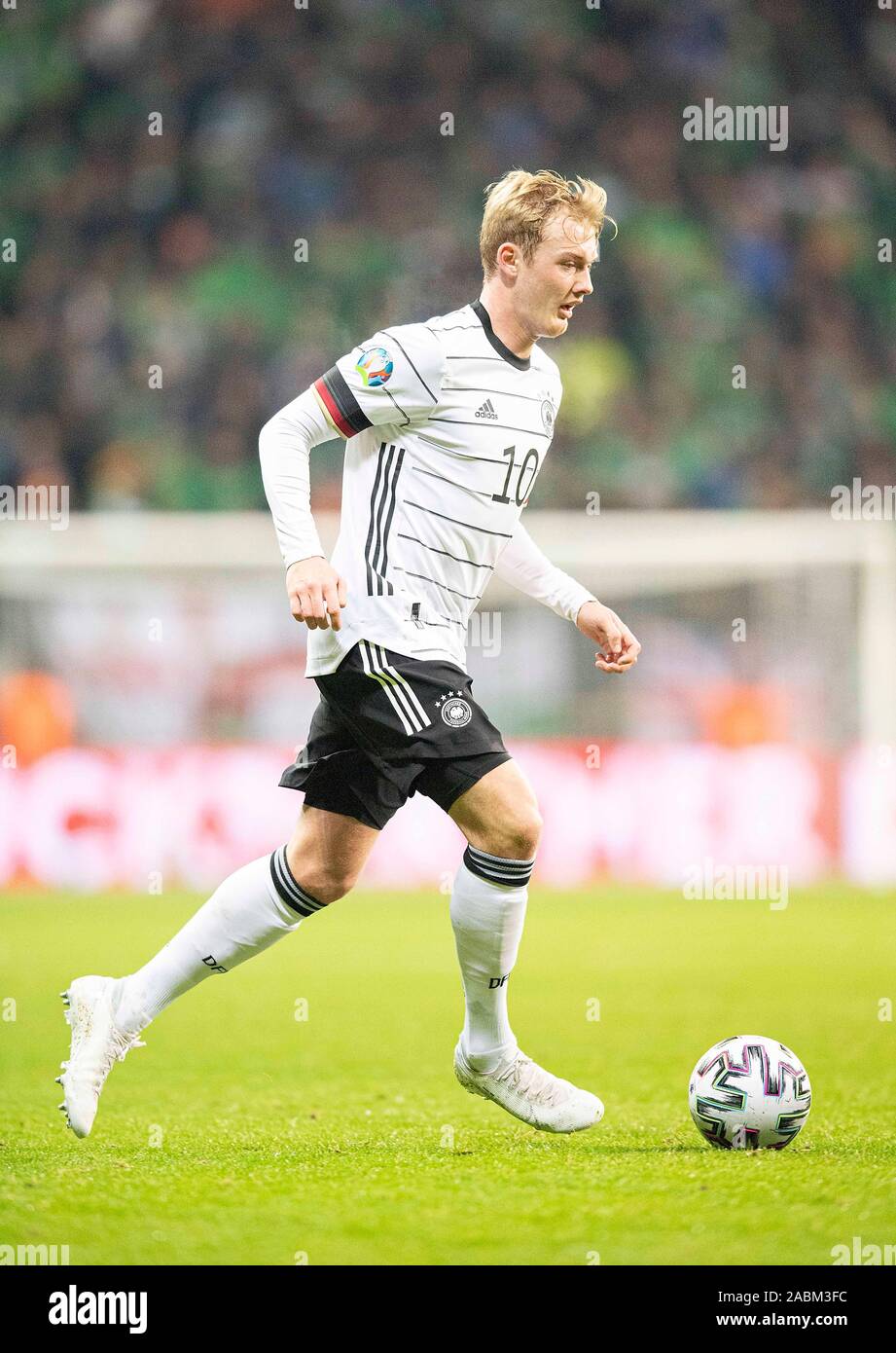 Julian BRANDT (GER) handeln. Fussball Laenderspiel, EM-Qualifikation, Gruppe C, Deutschland (GER) - Nordirland (NIR) 6:1, am 19/11/2019 in Frankfurt/Deutschland. € | Nutzung weltweit Stockfoto