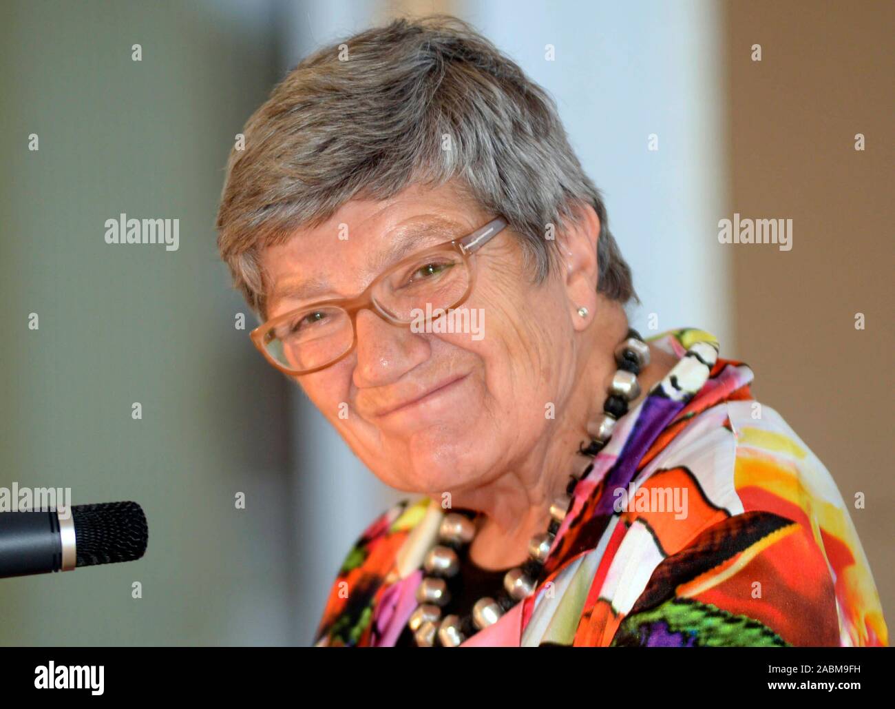 Der ehemalige Münchner Stadtplanung Stadtrat Christiane Thalgott. [Automatisierte Übersetzung] Stockfoto