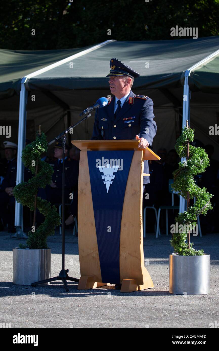 Brigadier General Michael Traut, Kommandant der Luftwaffe Officers